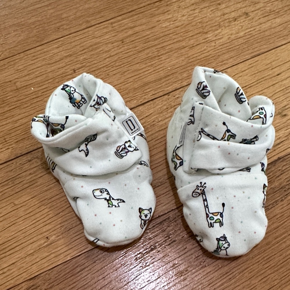 Darling Baby Booties with Cute Animal Design